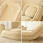 [LLEVÁ 2, PAGÁ 1] Sillón Cama Reclinable de Algodón 5 en 1 + REGALOS: Almohadas Cushion