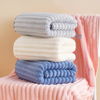 CloudSoft™ – Toalla Premium de Algodón Turco | Kit 10 Baño + 10 Rostro (REGALO)