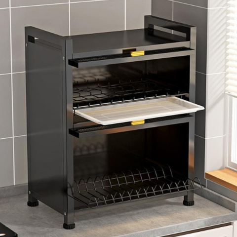 Set Completo de Escurridor en Acero Inoxidable con Tapas de Vidrio + Regalo: Kit de Utensilios de Cocina