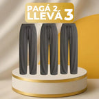 [¡Pagá 2 y Llevá 3!] Pantalón Femenino Vick de Algodón Peruano y Seda Fría