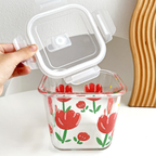 Kit de 10 Frascos Herméticos de Vidrio Templado Premium con Tapa Sellada y Traba de Seguridad + ¡Kit de Utensilios GRATIS!